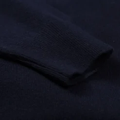 Turtleneck Jumper Made Of Merino Wool And Cashmere - 1 Ply Cashmere Bl