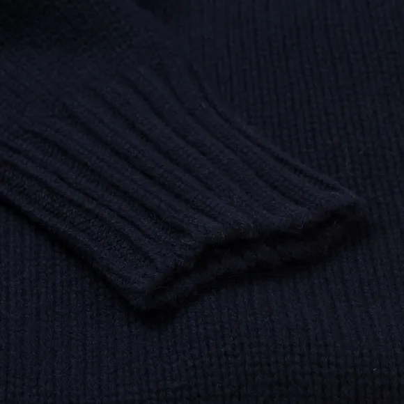 Turtleneck Sweater "Gentry Rollneck" Made Of Pure 6 Ply Scottish Cashm