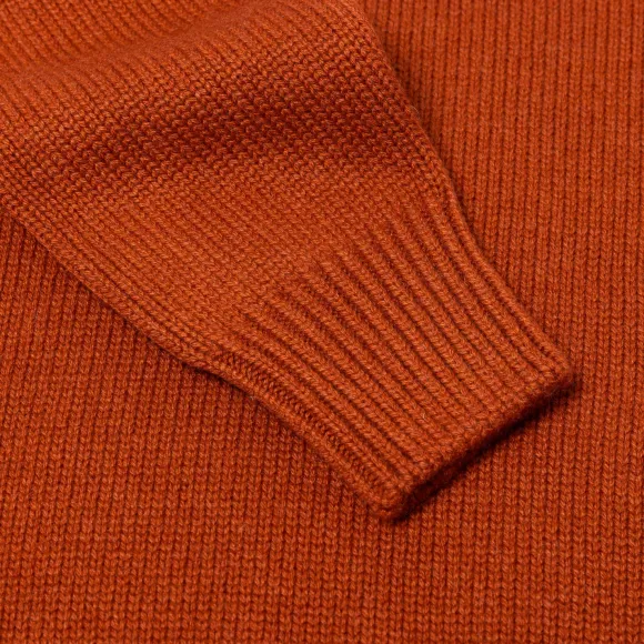 Turtleneck Sweater "Val Gardena" In Pure Cashmere