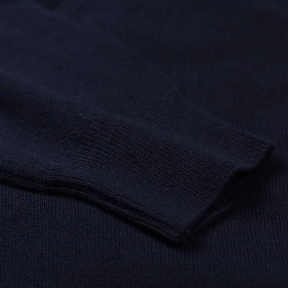 V-Neck Jumper Made From Merino Wool And Cashmere - 1 Ply Cashmere Blen