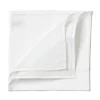 White Linen Pocket Square