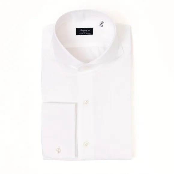White Shirt "Pop Extreme" Made Of Pure Cotton From Alumo - Collo Sergi