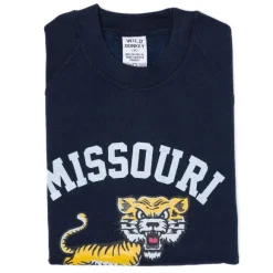 Wild Donkey X Mj: Sweatshirt With Vintage Print "Missouri" M