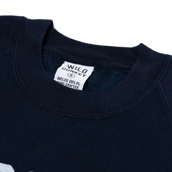 Wild Donkey X Mj: Sweatshirt With Vintage Print "Missouri" M