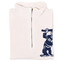 Wild Donkey X Mj: Zip Sweatshirt With Vintage Print "Bears"