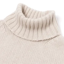 William Lockie Exclusive X Mj: "Gentry Rollneck" Turtleneck Sweater In